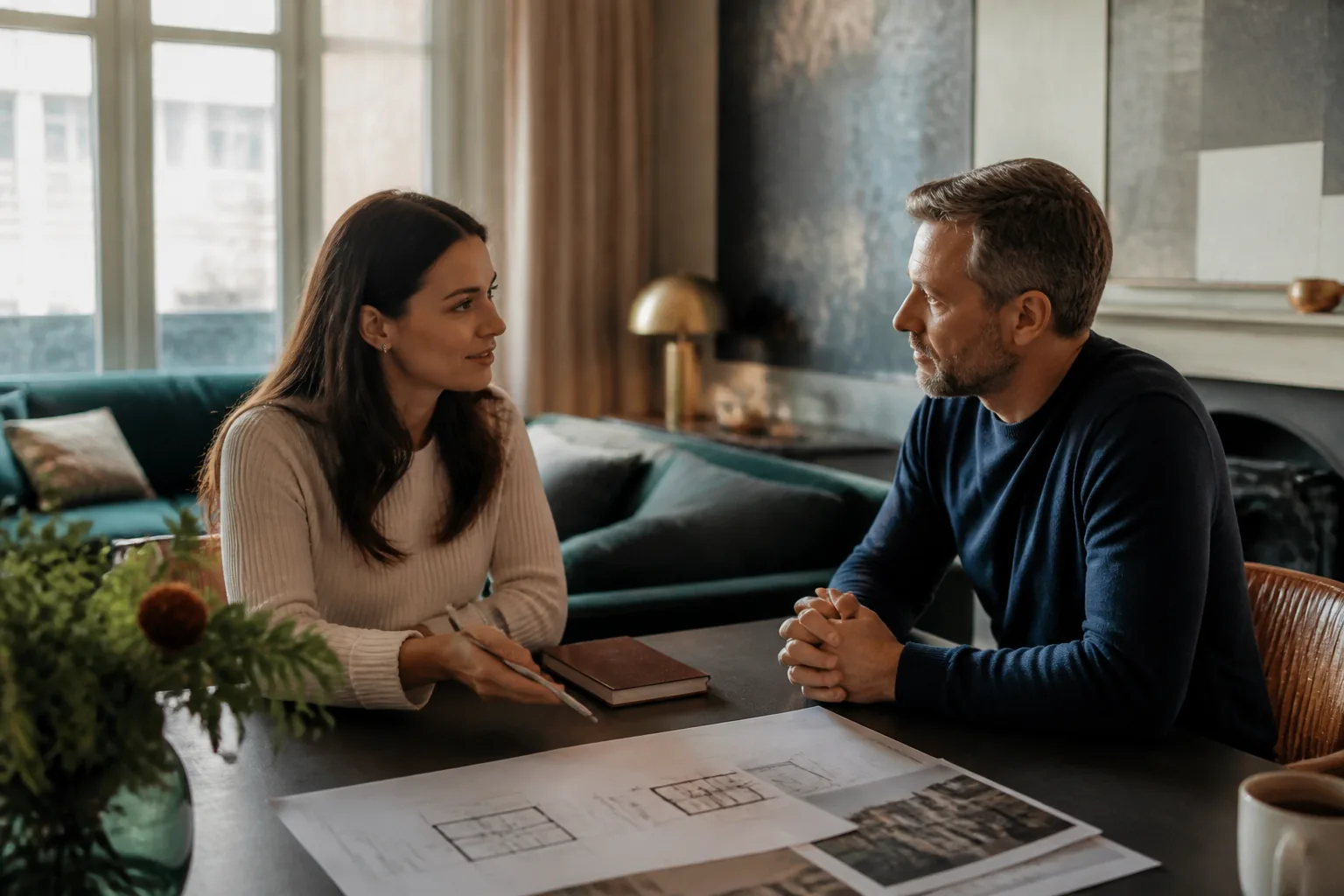 Private consultation with a property owner